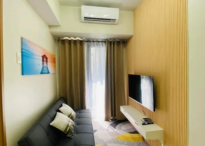 아파트호텔 Sofia's Place - Shore 3 Residences T1 Near Moa 마닐라