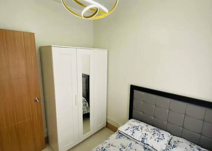 Sofia's Place - Shore 3 Residences T1 Near Moa 아파트호텔 마닐라